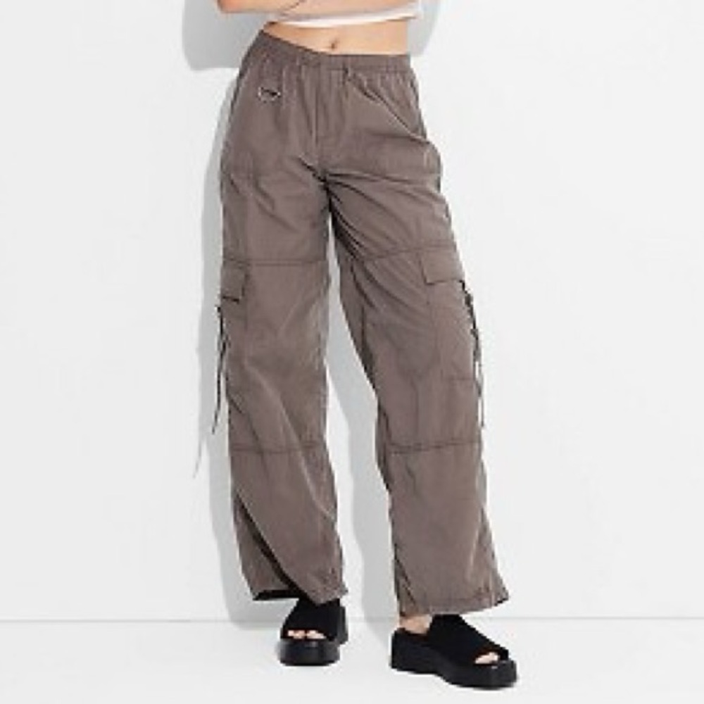 New Women’s Wild Fable Gray Cargo Pants XXL